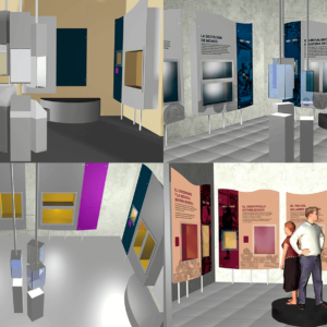 diseño industrial, mobiliario - MIDE, Museo Interactivo de Economía, diseño, fabricación diona
