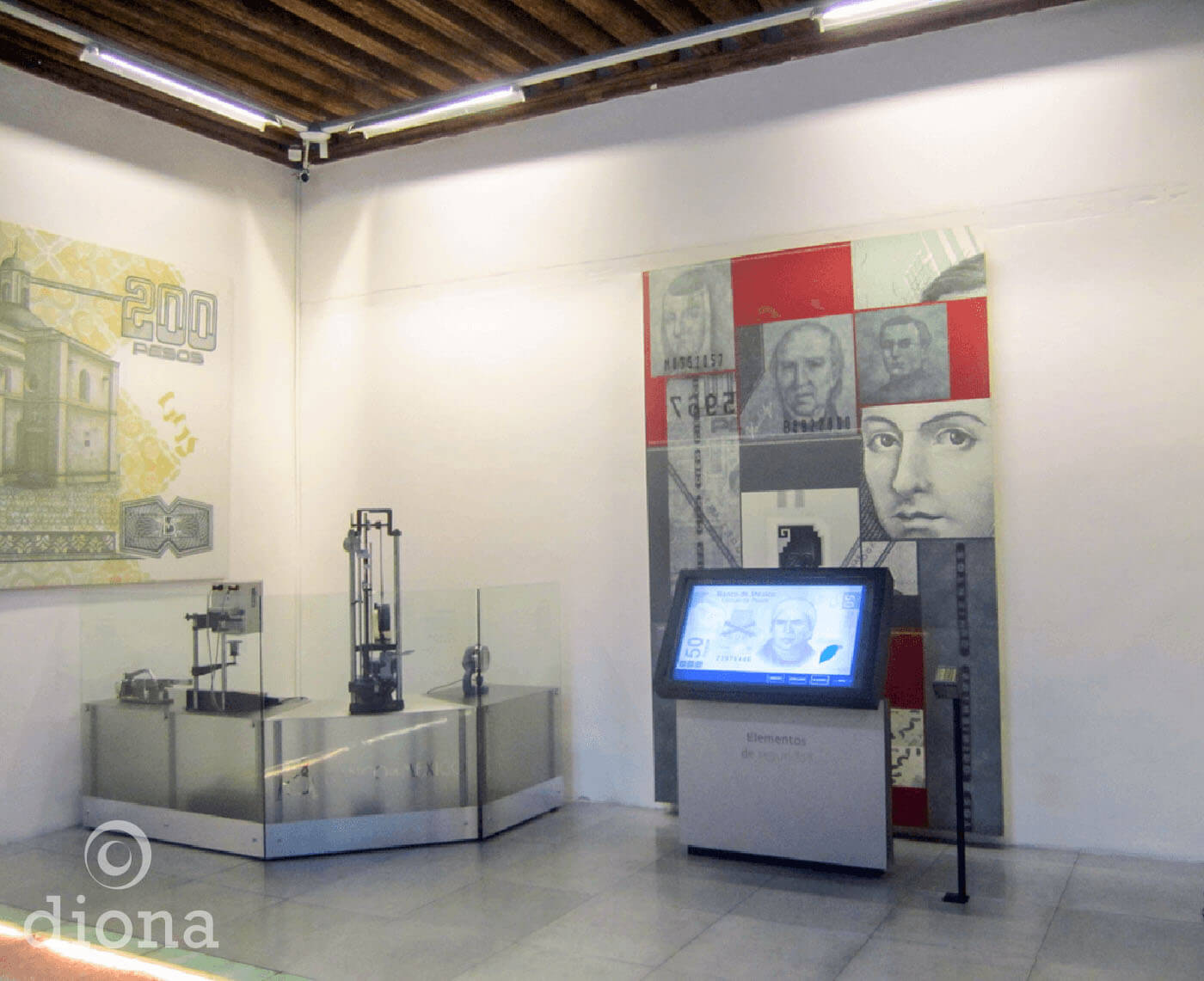 diseño industrial, mobiliario - MIDE, Museo Interactivo de Economía, diseño, fabricación diona