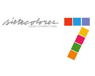 logotipo siete colores, diona